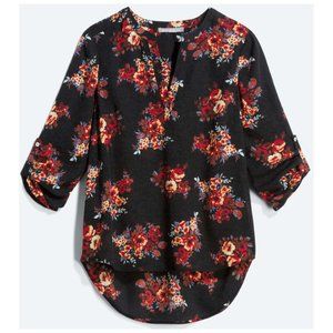 Koda Split Neck Blouse